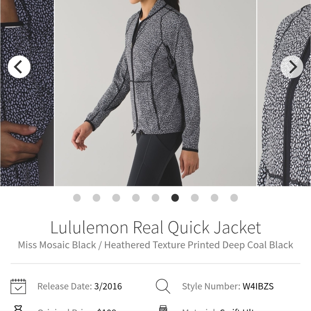 Lululemon Real Quick Jacket - Picture 2 of 10